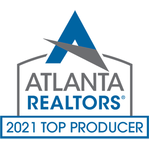 Top Producer 2021 Atlanta Realtors Association